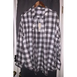 Five Four Plaid Button-Up Long Sleeve